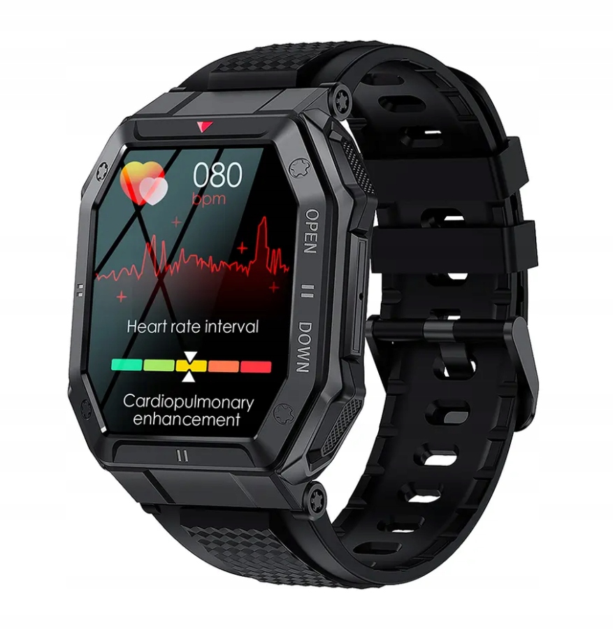 Inteligentné hodinky Mapark SMARTWATCH K55 čierne